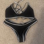 SheIn Black and White Bikini Set Photo 0
