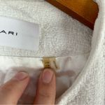 Tahari  White Suit Jacket Blazer Formal Cropped Size 10 Business Office Photo 2