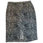 Who What Wear Skirt Animal Print Ladies Size 10 Photo 2