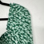 Reformation Green Ditsy Floral Smocked Blouse Womens M Summer Sheer Sleeve Boho Photo 9