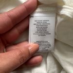 Joie  Women's White Porcelain Short Sleeve Round Neck Pleated Pintuck Top Small Photo 3