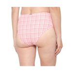 Billabong Medium (10) Hi Retro Swim Bottoms High Waisted Lined Plaid Pink Tide Photo 4