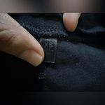 Source Unknown Black Mini Skirt with Gold Buckle Size XS‎ Photo 2