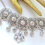 ZARA New!  Glass Stones Choker Photo 2