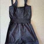 Free People Good Karma Runsie Washed Black XS/S Photo 4