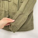 1 Sunset Lane Army Green Full Zip Utility Style Jacket Womens M Size M Photo 1