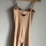 Assets by Spanx Women's Flawless Finish Strapless Cupped Midthigh Bodysuit Tan Photo 2