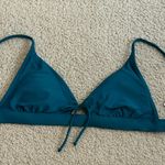 Body Glove NWT Smoothies Adalee Solid Triangle Bikini Top - Spark/Dark Teal - M Photo 2