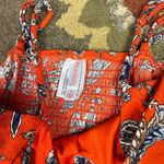 Xhilaration Blue and orange romper Photo 2