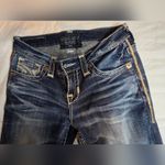 Big star  Dark Blue Skinny Jeans with Embellished Pockets Photo 5