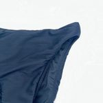 J.Crew NWT Black Ribbed High Rise Cheeky Bikini Swim Suit Bottom Size XXS Photo 3