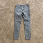 Crown & Ivy  Gray Distressed Skinny Jeans Photo 2