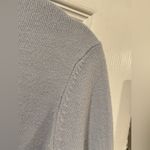 French Connection  Light Blue Mock Turtleneck Knit Long Sleeve Sweater Size M Photo 2