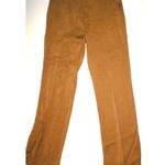 NWT $325 Theyskens Theory Dress Pants 2 Amber Gold Brown Viscose Womens Tall New Photo 1
