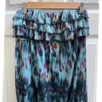 Eyelash Couture  Watercolor Ruffle Trim Tube Dress Medium Ethereal Fairycore Photo 5