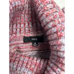 FATE Turtleneck sweater and red and blue. Size medium. Photo 1