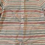 Vineyard Vines  Women's Striped Cotton Linen Button-Up Shirt Size 4 red white Photo 1