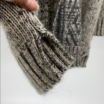 Kaisely  open wool blend cardigan long line cozy warm winter sweater size s Photo 3