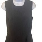 Neiman Marcus  4 Black Sleeveless  A-Line Sheath Dress Office Career Knee Length Photo 2