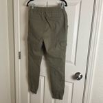 Women's Olive Cargo Jogger Pants Size 9/10 Green Photo 8