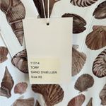 NWT SMITH & QUINN Tory Sand Dweller Seashell Print Puff Sleeve Dress XS Rtl $165 Photo 4