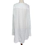 Open End Hamburg Germany White Linen Tunic Size XXL Photo 3