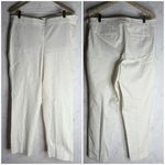 Talbots white Chatham curvy ankle pants Photo 4