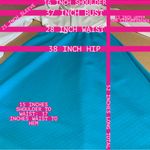 VINTAGE 1970'S TURQUOISE BLUE AND WHITE RUFFLE MAXI DRESS (S/M) Photo 10