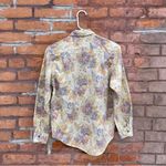 L.L.Bean Vintage 1990s Watercolor Floral Button Up Photo 1