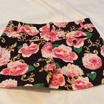54 New York & Company 7th Avenue Suiting Collection Floral Stretch Shorts Black Size 2 Photo 2