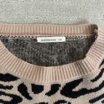 Andthewhy Leopard Print Sweater Photo 1