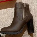 Shoedazzle Brown Ankle Booties Photo 0