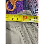 Riley Khaki Green Nylon Maxi Skirt Drawstring Hem Accent Military Style Size M Photo 7