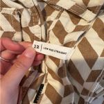 PacSun  brown and white checkered low rise jeans  Photo 2