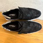 Vaneli Black Suede Oberon Snakeskin Detail Sneakers Size 10.5 Photo 5