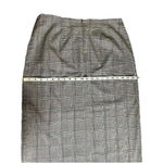 Goodclothes Skirt Womens Size 10 Black Pink Knee Length Houndstooth Plaid Fall‎ Photo 3