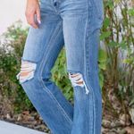 KanCan USA BLUE DIXON ULTRA HIGH RISE 90'S BOYFRIEND JEANS Size 28 Photo 2