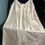 Nine & Co. Vintage Womens Ivory Slip Nightie Size Small With Lace Overlay Photo 0