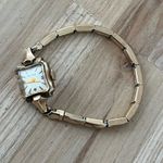 Bulova 10k Gold Plated Rare Vintage Mechanical Winding Ladies Watch Silver Dial Photo 1