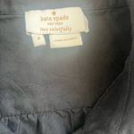 Kate Spade  New York Black Silk Blend Button Front Blouse Size 4 Photo 5