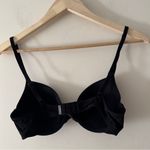Aerie Black Bra With Small Buttons 34C Photo 3
