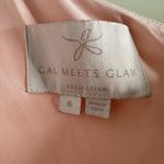 Gal Meets Glam Yvonne One Shoulder Bow Dress Women's Pink Size 6 Photo 3