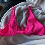 White Fox Boutique White Fox Neon Pink Bikini Top Photo 1