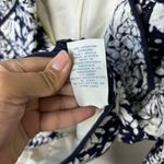 Boden Amelie Broderie Biker Jacket Women's Size 4 Blue Photo 12