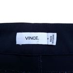 Vince Jogger Dress Pants Womens 0 Black Tapered Zipper Pockets Quiet Luxury Photo 1