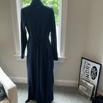 Lunya Cozy Blue Slumberknit Maxi Robe, Small, Like New Photo 9