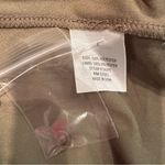 Miami  Halter Ruffle‎ Top Dress Women's Large Olive Green Elastic Waist Flowy Photo 7