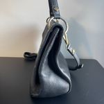 MCM 2- Way Grained Cowhide Leather Bag - Black - Preowned Photo 12