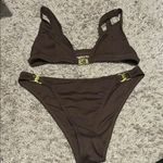 SheIn Brown Bikini Set Photo 2
