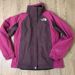 The North Face Women’s 3-in-1 HyVent Jacket Plum Magenta Waterproof Sz M No Hood Photo 0